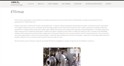 Desktop Screenshot of etgroup.nl