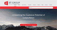 Desktop Screenshot of etgroup.ca